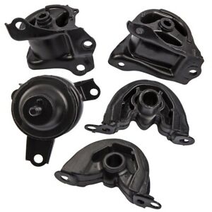 5pcs Engine Motor Mounts & Trans Mount For Honda CRV 2.0L 97-01 Auto Trans 8300