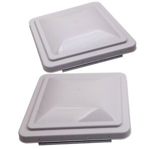 Universal Plastic 14" x 14" RV Replacement Roof Vent Cover for Camper Trailer