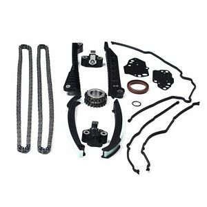 Timing Chain Kit+Cover Gaskets For 2004-08 Ford F-150 F250 Lincoln 5.4 Triton 3V