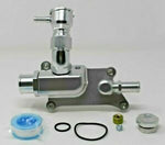 K Series Upper Coolant Housing W Straight Elbow Filler Neck Hose For K20Z3 K24