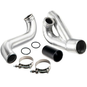Aluminum Turbo Outlet Charge Pipe & Clamps for BMW E93 N54 335i / 335xi 07-10