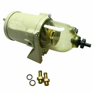 New 500FG 500FH Diesel Marine Boat Fuel Filter / Water Separator w/ Bolt Ring