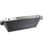 Universal Front Mount Turbo Intercooler Tube & Fin 600x300x76 3'' Silver