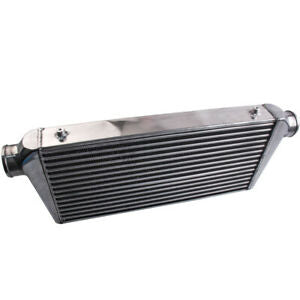 Universal Front Mount Turbo Intercooler Tube & Fin 600x300x76 3'' Silver