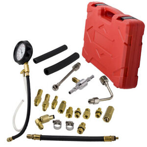 Engine Fuel Injection Pump Pressure Tester Manometer Gauge Tool Kit ...