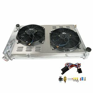 3 Row Radiator&Shrou,d Fan&Relay For Chevy 1970-1981 Camaro/1978-19,87 Monte Carlo