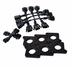 Audi 2.0T FSI Coil Conversion Harness CNC Plate ICM Bypass Kit B5 S4 C5 A6 2.7T