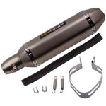 Motorcycle Racing Bike Exhaust Muffler Pipe Removable DB Killer Silencer 38-51mm