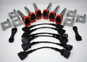 Audi 2.7T Coil Conversion Harness ICM By Pass Kit Coilpack Plates S4 RS4 B5 2.7T