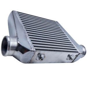 Universal Aluminum Polished 3" Intercooler Front Mount 18"X13"X3" Tube & Fin USA