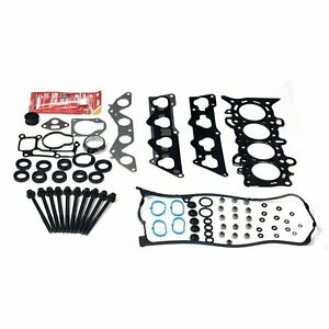 Head Gasket Set Head Bolts For Honda Civic EX HX 1.7L VTEC D17A2 D17A6 2001-2005