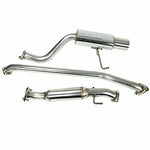 Fits 02-06 Acura Rsx Dc5 Type-S K20A2 4" Oval Muffler Tip Racing Catback Exhaust