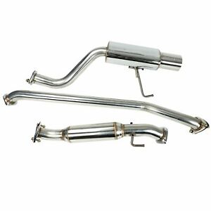 Fits 02-06 Acura Rsx Dc5 Type-S K20A2 4" Oval Muffler Tip Racing Catback Exhaust