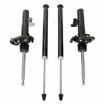 Front Rear Shocks Struts Absorber Set Fit 2004-2009 Mazda 3 & 2006-2010 Mazda 5