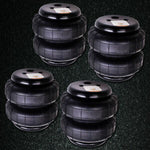 Pack of 4 Air Ride Bag Standard 2500lb 1/2"npt Single Port Heavy Duty Truck