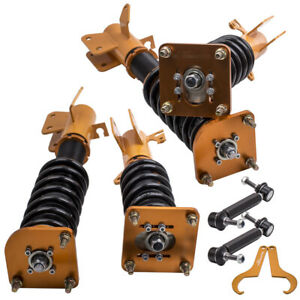 Coilovers Kit for Mazda 323 1999-2003 Adj. Height Coil Springs Struts w/z Shocks