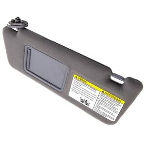 Pair Of Light Gray Sun Visors For 2006-2011 Honda Civic – Driver & Passenger Side (OEM Replacement) 2 thumbnail image