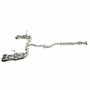 R400 Titanium Tip Cat Back Exhaust For Subaru WRX/STI GEMINI 2015-2020
