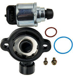 2x Throttle Position Sensor&Idle Control Valve for Chevy Avalanche for Chevrolet