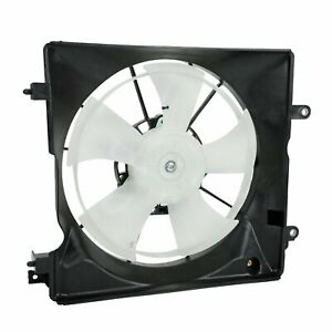 Right Side Radiator Cooling Fan Assembly For 12-15 Honda Civic 13-17 Acura ILX