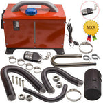 Diesel Air Parking Heater Four Holes w/LCD Switch + Remote Control for Bus Van