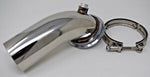Stainless Downpipe Elbow 90° Holset Turbo HY35 HX HE351 V-band Flange Clamp 4"