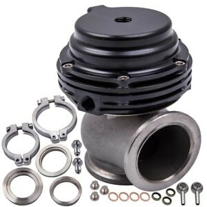 BOV MVS 38mm Style V-band External Wastegate F38 MV-S V Band Vband Flange Black