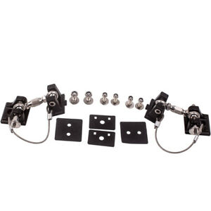 Hood Catch Lock Buckle Bracket Latch Holder For JEEP Wrangler JK Unlimited JL