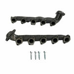 Exhaust Manifold w/ Gaskets LH/RH Pair Set For Ford Super DutyVan 6.8L V10 00-13