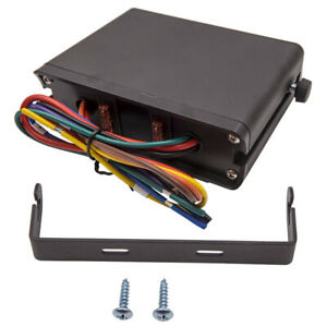 Car Boat Waterproof Rocker Switch Box Strobe Light 6-Gang Switch Panel