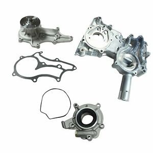 FOR Toyota 4runner Celica 2.4 85-95 Engine Oil&Water Pump+Timing Chain Kit Cover
