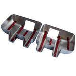 Chrome Mirror Cover W/ Signal Cut for Ford F250+F350+F450 550 Super Duty 2008-16