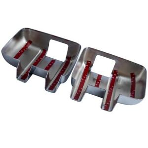 Chrome Mirror Cover W/ Signal Cut for Ford F250+F350+F450 550 Super Duty 2008-16