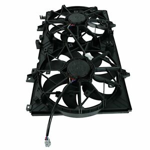 Dual Radiator AC Condenser Cooling Fan Fit 14-18 Nissan Rogue X-Trail NI3115150