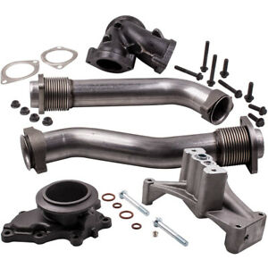 Turbo Pedestal Housing Bellowed Up Pipes for Ford Excursion F350 F250 Super Duty