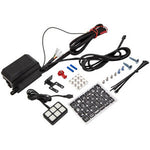 12V 6 Gang On/Off Switch Panel LED Light Electronic Relay Control Box
