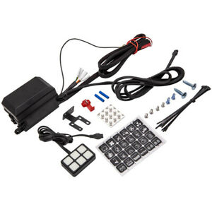 12V 6 Gang On/Off Switch Panel LED Light Electronic Relay Control Box