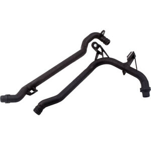 Set/2pcs Engine Heater Inlet Water Coolant Pipe + O-rings For BMW E39 E46 Z3 Z4
