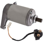 STARTER & SOLENOID/RELAY For YAMAHA ATV Big Bear 350 YFM350 F 1996 1997 2002